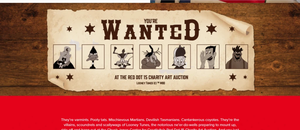 Red Dot Auction — Charity art auction · Archived project