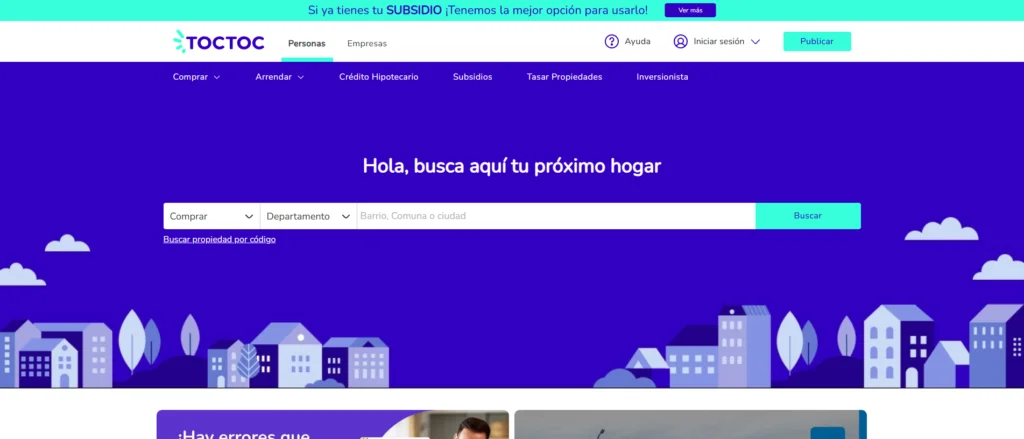 TocToc — Real estate platform
